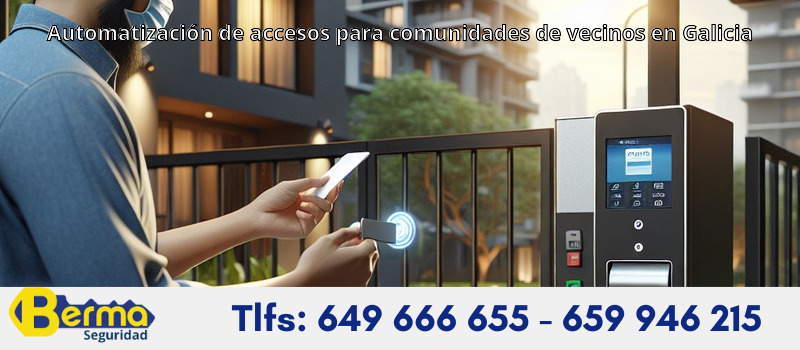 Automatización de accesos para comunidades de vecinos en Galicia
