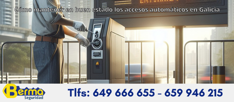 Cómo mantener en buen estado los accesos automáticos en Galicia