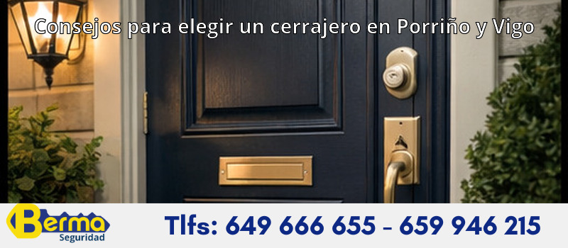 Consejos para elegir un cerrajero en Porriño y Vigo