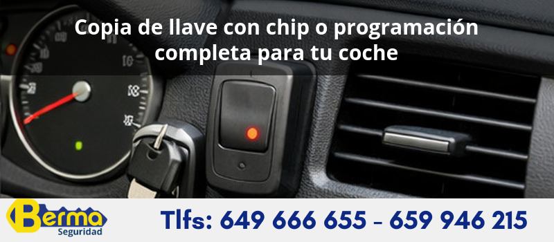 Copia de llave con chip o programación completa para tu coche Copia de llave con chip o programación completa para tu coche