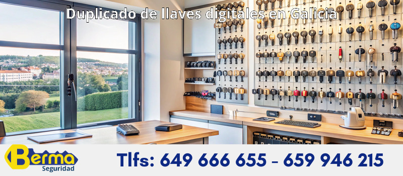 Duplicado de llaves digitales en Galicia