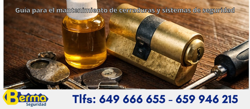Guía para el mantenimiento de cerraduras y sistemas de seguridad