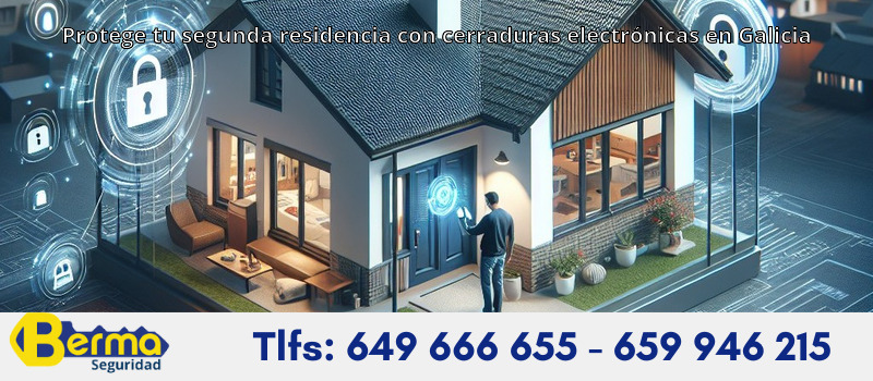 Protege tu segunda residencia con cerraduras electrónicas en Galicia