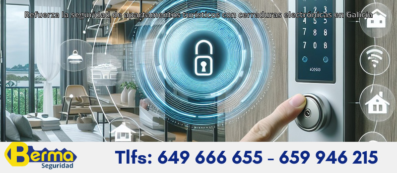 Refuerza la seguridad de apartamentos turísticos con cerraduras electrónicas en Galicia
