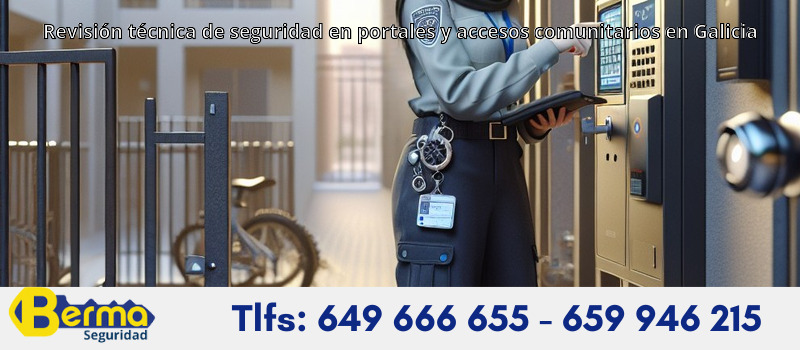 Revisión técnica de seguridad en portales y accesos comunitarios en Galicia
